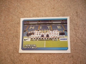 LEEDS UNITED-Team Group- Card/Sticker-No 256 Merlin 2004-Premier League - Picture 1 of 2