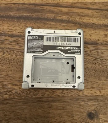 Nintendo GBA SP Game Boy Advance OEM Silver Used Housing Shell Parts Gameboy - Image 1 of 2