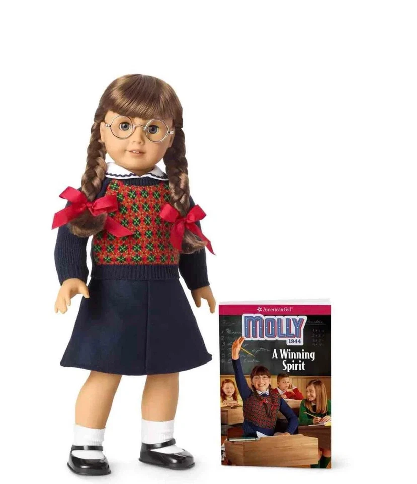Muñeca Molly 18" American Girl 12/4/25 nueva en caja AGOTADA + libro Foto 1 de 4
