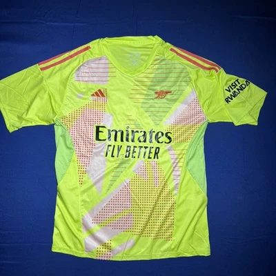 NWT Arsenal FC Adidas 2024 Green Third Jersey Men's XXL - Image 1 of 4