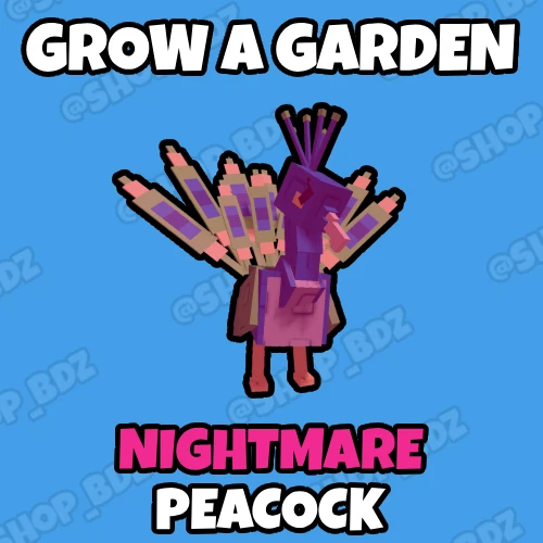 Grow a Garden - Nightmare Peacock - Image 1 of 1
