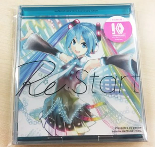 Hatsune Miku 10th Anniversary Album Re START Regular Edition 2 CD Japan