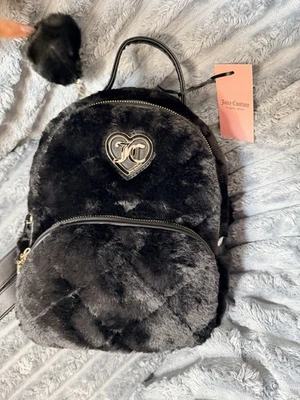 Juicy Couture давайте получить уютный рюкзак солодки черный новый с Ярлыками - Изображение 1 из 4