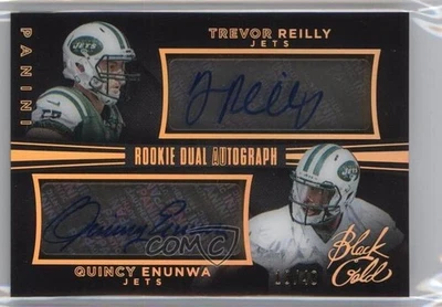 2014 Panini Black Gold Dual /49 Trevor Reilly Quincy Enunwa #109 Rookie Auto RC - Image 1 of 2