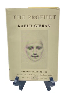 The Prophet 1972 HCDJ Book Kahlil Gibran Masterpiece Alfred A. Knopf - Imagen 1 de 18