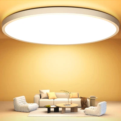 Ø30CM Plafoniera Soffitto, 3000K 24W Ultra-Sottile Rotonda Lampadari LED 2400LM  - Immagine 1 di 4