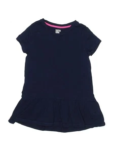Spotted Zebra Girls Blue Short Sleeve Top 7 - Picture 1 of 2