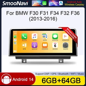 10.25" Android 14 6+64GB Carplay GPS NAV Autoradio For BMW F30 F32 F33 F31 NBT - Bild 1 von 13