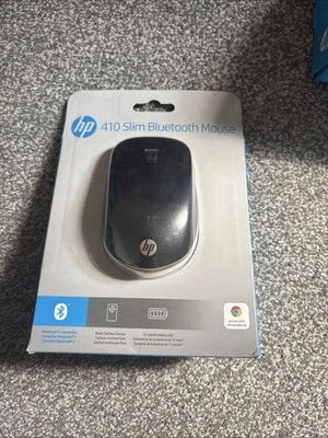 HP 410 Slim Bluetooth Mouse. Black. New & sealed. Multi Surface Sensor RRP £50 - Image 1 of 3