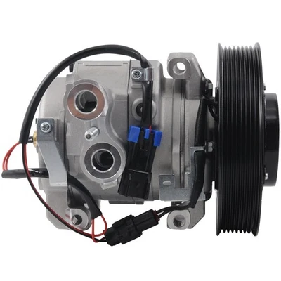A/C Compressor with Clutch For Freightliner Cascadia 12.8L 14.8L 15.6L 2011-2019 - Image 1 of 4