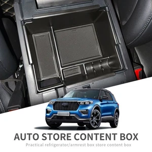 car center console armrest box storage box storage for Ford Explorer 2020-2022 - Picture 1 of 11