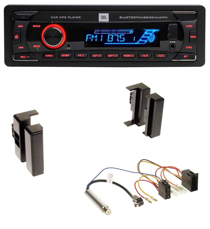 JBL AUX MP3 USB Bluetooth SD Autoradio für Audi A4 B5 bis 99 A6 C4 bis 97 A8 D2 - Bild 1 von 4