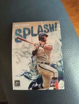 BRYCE HARPER 2022 PANINI DONEUSS OPTIC SPLASH #SP-7 FREE SHIPPING  - Image 1 of 2