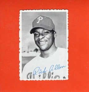 1969 Topps Deckle Edge #26 Dick Allen EX/NM Philadelphia Phillies #34177 - Bild 1 von 2