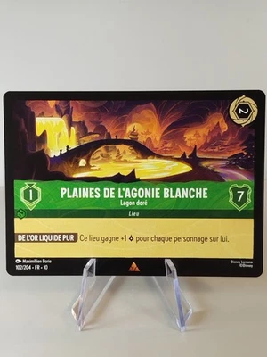 Tarjeta LORCANA ES - Capítulo 10 102/204 Blanco Llanuras de la Agonía -... - Imagen 1 de 2