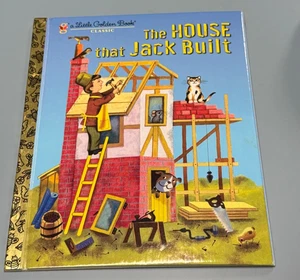 The House That Jack Built by Golden Books A Little Golden Book Hard Cover - Imagen 1 de 8