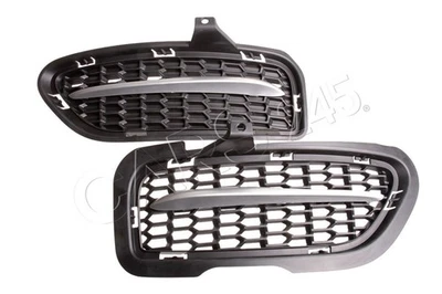 Genuine BMW Z4 E89 2009-2016 Roadster Front Grilles With Chrome Strips PAIR Foto 1 de 2