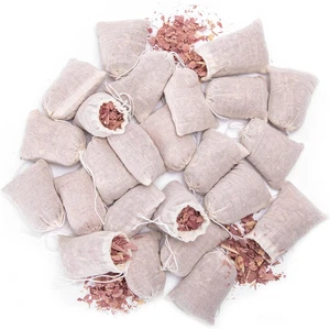 Pack of 24 Cedar Sachets Bag, Red Cedar Chips Sachets for Clothes Storage, - Picture 1 of 12