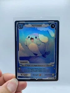 VCARD Gamersupps Rising Stars 1st Edition Mascot Pestonini Holo 128/190 - Picture 1 of 2