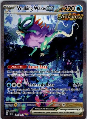 Walking Wake ex Special Illustration Rare SV05: Temporal Forces 205/162 NM - Image 1 of 2