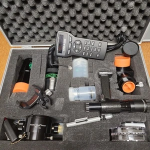 Orion Case Of Telescope Parts Starlight Feather Touch Focuser Meade Autostar II - Imagen 1 de 21