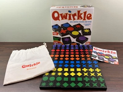Qwirkle Tile Game by The Green Board Game Company Complete Instructions - Image 1 of 4