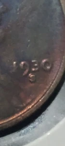 1930-S/S Rainbow Lincoln Wheat Cent Error Coin. - Picture 1 of 3