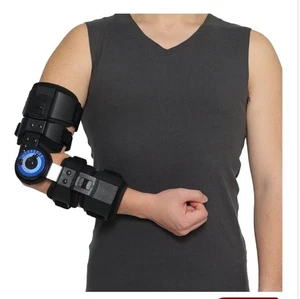 Orthomen Hinged ROM Elbow Brace Adjustable Post OP Elbow Brace Stabilizer, Right - Picture 1 of 4