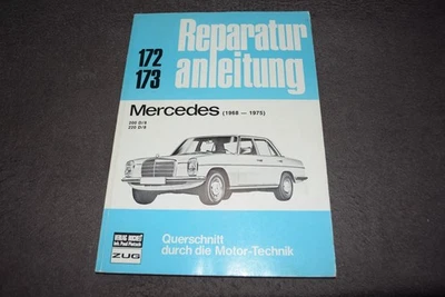 Reparaturanleitung Reparaturhandbuch Mercedes W115 200D/220D Strich 8 neuwertig - Bild 1 von 4