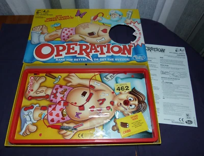Operation Board Game : Complete :  Steady Hand Game : Family FUN: Classic  - Image 1 of 2