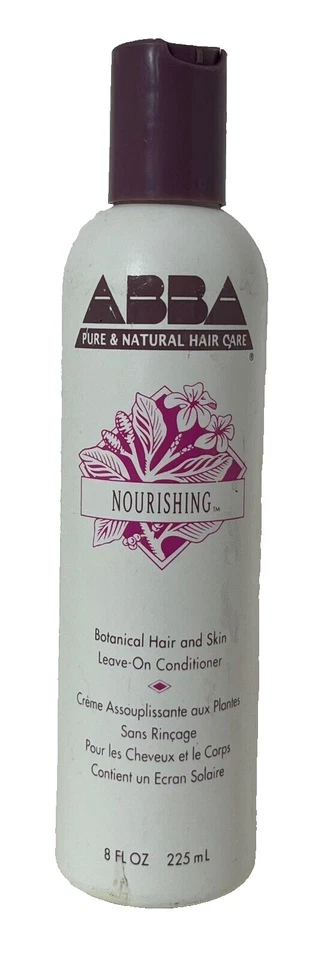 Acondicionador botánico nutritivo para cabello y piel Abba 8 oz Foto 1 de 1