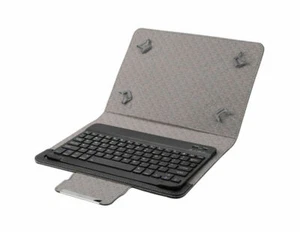 FUNDA UNIVERSAL CON TECLADO ESPAÑOL BLUETOOTH EXTRAIBLE PARA TABLET 9" A 11" - Imagen 1 de 10