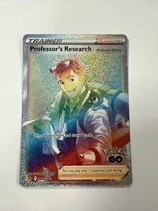 Pokémon TCG Professor's Research Pokemon GO 084/078 Holo Secret Rare - Bild 1 von 4