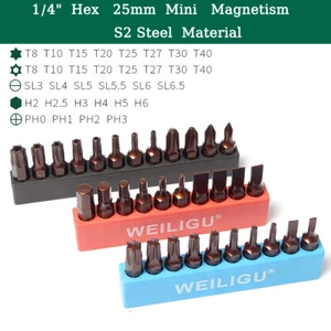 Magnetic Mini Ratchet Screwdriver Hex Torx Bit Quick Change Offset Reversible - Picture 1 of 8