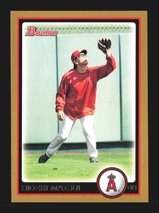 2010 Bowman Baseball Gold #148 Hideki Matsui Gold