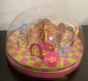 LUSH Cosmetics Snow Fairy Magical Wonderland Musical Tin Mushrooms Top ONLY!! - Picture 1 of 8