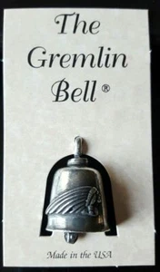 Indian Chief Motorcycle Gremlin Bell Motorcycle Biker Luck Gremlin Ride ride - Picture 1 of 5