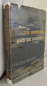Universe and Dr Einstein 1st Print L Barnett Foreword by Albert Einstein  1948 - Picture 1 of 7