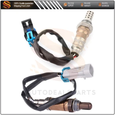 02 Oxygen O2 Sensor for 2001-04 Buick Century 3.1L Upstream and Downstream 2pcs - Изображение 1 из 4