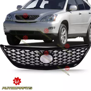 For 2004-2006 Lexus RX330 2007-09 RX350 Front Upper Grille Honeycomb Gloss Black - Picture 1 of 7