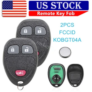 2 Replacement For 2006 2007 2008 2009 2010 2011 Chevy HHR Remote Control Key Fob - Foto 1 di 9