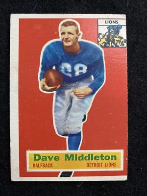 1956 TOPPS  # 68 DAVE MIDDLETON DD 4893 - Image 1 of 2