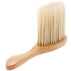 Friseur-Hals-Staubbürste mit Holzgriff für Haarschnitt