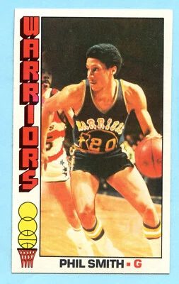 1976-1977 Topps NBA Card #89 Phil Smith Golden State Warriors - Image 1 of 2