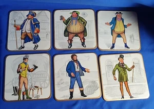 Charmingly Humorous Characters on Placemats by Win El Ware - Picture 1 of 13