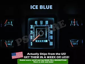 Gauge Cluster LED Dashboard Bulbs Ice Blue For Ford 73 79 F100 - F350 Truck - Picture 1 of 3