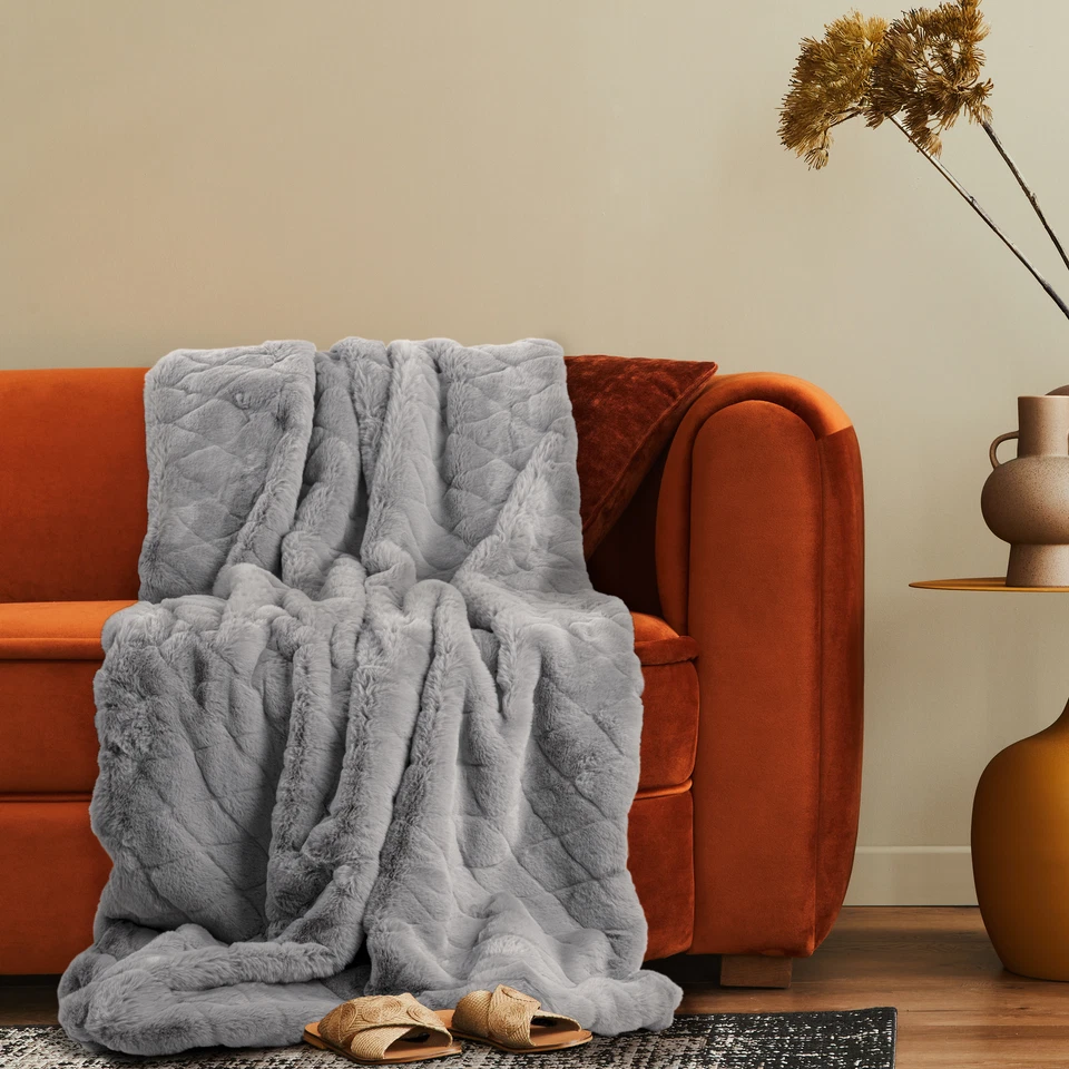 Manta Decorativa De Salón Colcha De Sofá Manta Lavable Dormitorio - Imagen 1 de 1