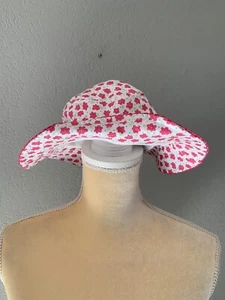 Bebé Niña Rosa Floral Sombrero 6-9mo Nuevo Sin Etiquetas - Imagen 1 de 4