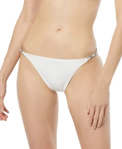 Michael Kors Women's Chain-Trim String Bikini Bottoms - Picture 1 of 6