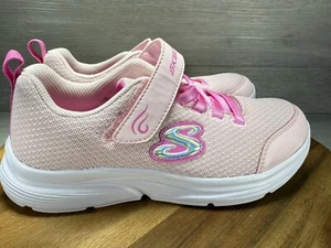 Zapatilla deportiva Skechers para niñas Wavy Lites-Blissfully Free rosa claro talla 5 - Imagen 1 de 9